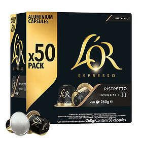 L'OR Ristretto 50 till Nespresso. 50 kapslar