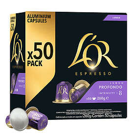 L'OR Lungo Profondo 50 till Nespresso. 50 kapslar