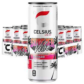 Celsius Summer Vibe Smultron Limited Edition 24x355ml