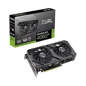 Asus Dual GeForce RTX 4060 Ti EVO OC Edition 1xHDMI 3xDP 16GB