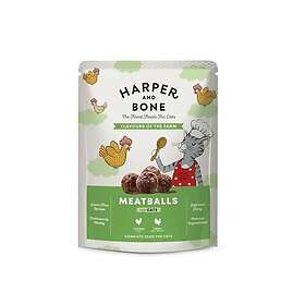 Harper&Bone Cat Adult Meatballs Flavours of the Farm 85g