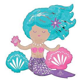 Folieballong Shimmering Mermaid