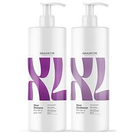 Grazette XL Silver Duo Storpack (2x1000ml)