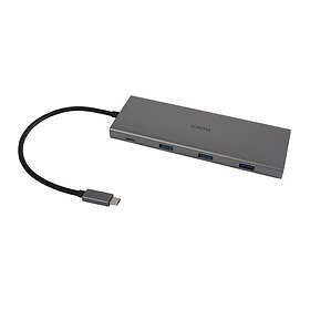 Deltaco USB-C Dockningsstation 12 Portar