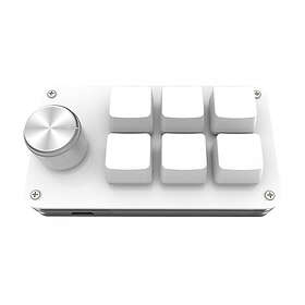 MaxMount 6-Key RGB Mini Mekanisk Keypad med Knob