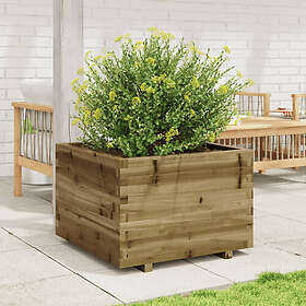 vidaXL Odlingslåda 70x70x49,5cm Impregnerat furu