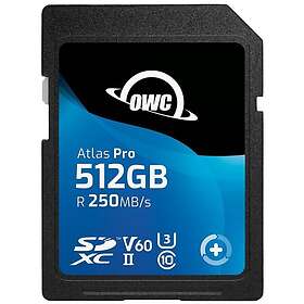 OWC Atlas Pro SDXC UHS-II 250/130 MB/s 512GB