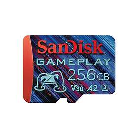 SanDisk GamePlay MicroSDXC Class 10 UHS-I U3 V30 A2 190/130MB/s 256GB