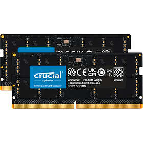 Crucial DDR5 2 x 48 GB SO DIMM 262-pin 5600 MHz PC5-44800 CL46 (CT2K48G56C46S5)