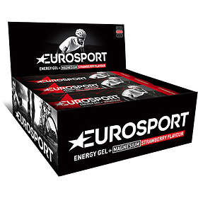 Eurosport Nutrition Energi Gel Koffein Jordgubbe, Box 20st x 40g