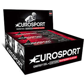 Eurosport Nutrition Energi Gel Koffein Hallon, Box 20st x 40g