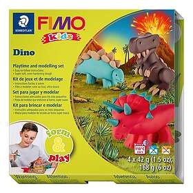 Adlibris FIMO Kids Modellera Dinosaurie Staedtler