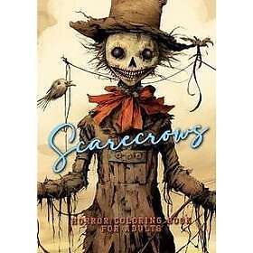 Scarecrows Horro Coloring Book for Adults