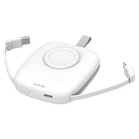 MTK USB-C Lightning Trådlös 5000mAh bärbar Power Bank