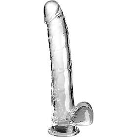 King Cock Clear Dildo with Balls 30,5cm