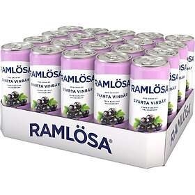 Ramlösa Svarta Vinbär Burk 20x33cl