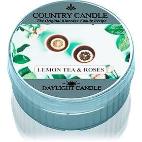 Country Candle Lemon Tea & Roses värmeljus 42g