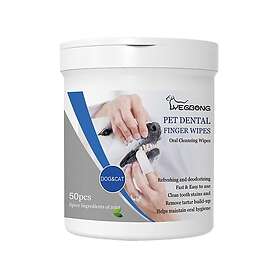 24.se Fingertandborste för hunden 50-pack