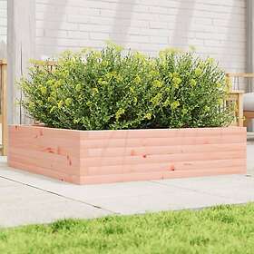 vidaXL Odlingslåda 90x90x23 cm massivt douglasträ 847206