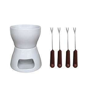 24.se Chokladfondue set 4 gafflar