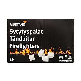 24.se Tändkuber 32-Pack – Snabbstart För Eld och Grill