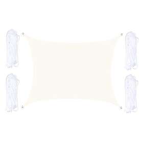 24.se Solsegel 2x2m Vit