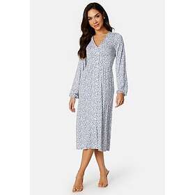 Bubbleroom V-neck Midi Button Dress