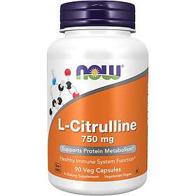 Now Citrulline 750 mg 90 st