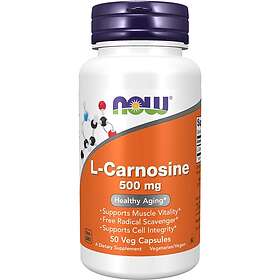 Now Carnosine 500 mg 50 st