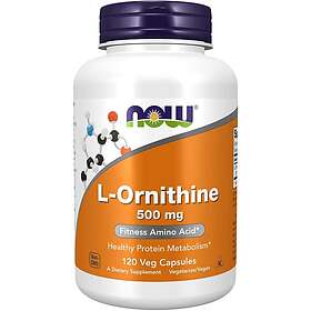 Now Ornithine 500 mg 120 st