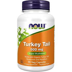 Now Organic Turkey Tail 500 mg 90 st