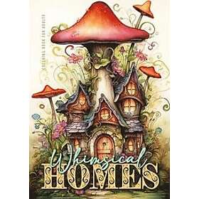 Whimsical Homes Coloring Book for Adults
