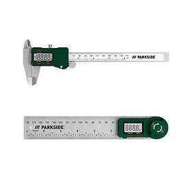 Parkside Pied à coulisse numérique ou rapporteur d'angle numérique