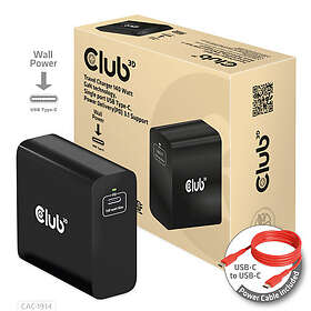 Club 3D CAC-1914 power adapter GaN 24 pin USB-C 140W