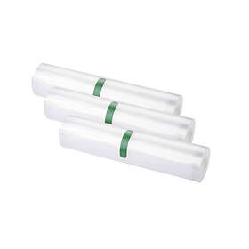 SilverCrest KITCHEN TOOLS Lot de 3 rouleaux de films pour appareil de mise sous vide, 300 x 20 cm