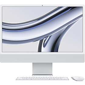 Diverse Apple iMac M3 16GB 10-kärnig grafik 256GB Silver