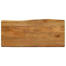 vidaXL Bordsskiva 100x40x3,8 cm levande kant massivt mangoträ 370780