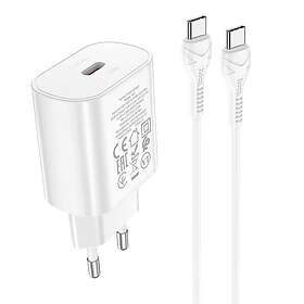 Hoco N22 USB-C Med USB-C Kabel 25W