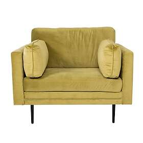 Venture Home Fåtölj Boom Sammet Single Chair Velvet Spring Green+Black Legs for GR19273