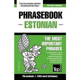 English-Estonian phrasebook & 1500-word dictionary
