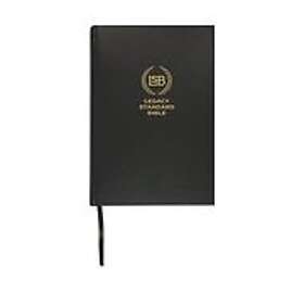 Lsb Large Print Wide Margin Black Hardcover