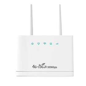 Fyndiq R311pro trådlös router - 4g/5g wifi, 300mbps, simkort, Eu-kontakt