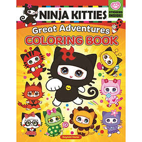 Ninja Kitties Great Adventures Coloring Book (häftad)