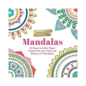 Pretty Simple Coloring: Mandalas (häftad, eng)