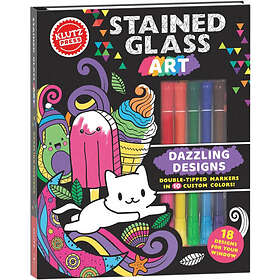 Scholastic Inc. Stained Glass Art: Dazzling Designs (Klutz Activity Book) (inbunden, eng)