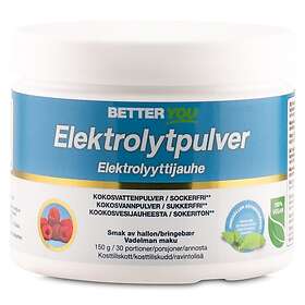 Better You Elektrolytpulver Hallon, 150g