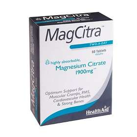 HealthAid MagCitra 1900mg 60 Tablets