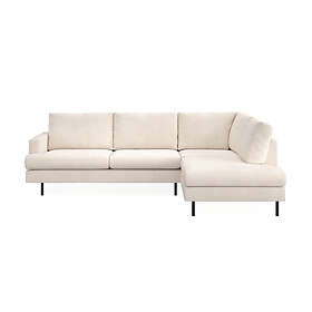 Trademax Menard Compact Soffa m. Schäslong 4-sits Beige 2282332