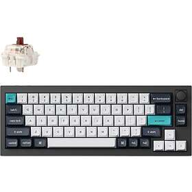 Keychron Q2 MAX 65% Wireless Gateron Jupiter Brown Switch QMK/VIA (Nordic)