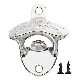 Väggmonterad Kapsylöppnare Fuck It Silver